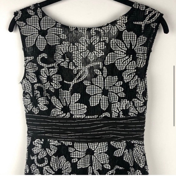 Anthropologie Ett:twa floral gingham dress - Picture 9 of 10